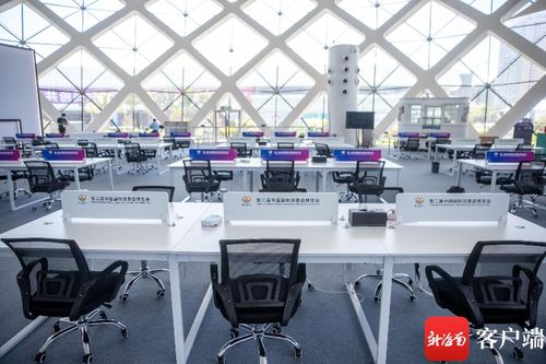 原創(chuàng)組圖 第二屆消博會新聞中心 將為參會記者提供優(yōu)質(zhì)服務